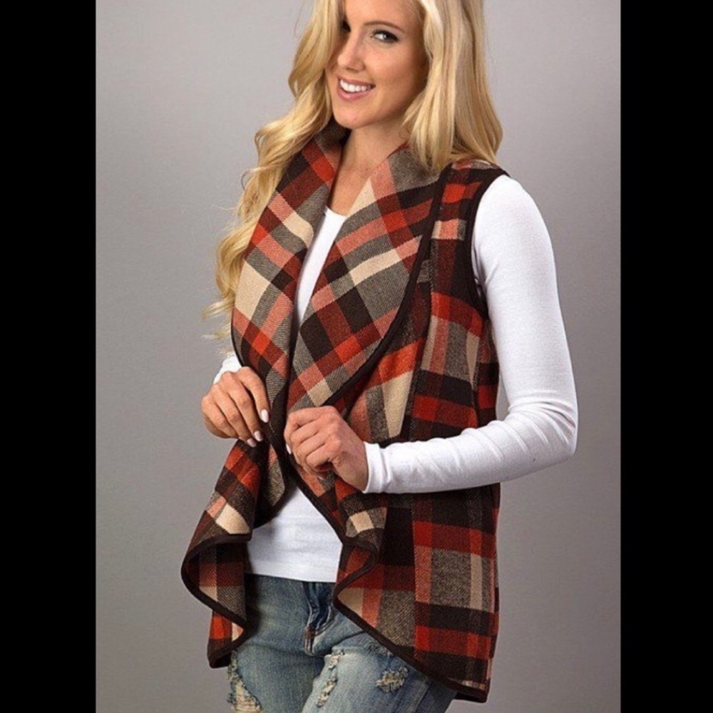 Altar’d State Plaid Vest